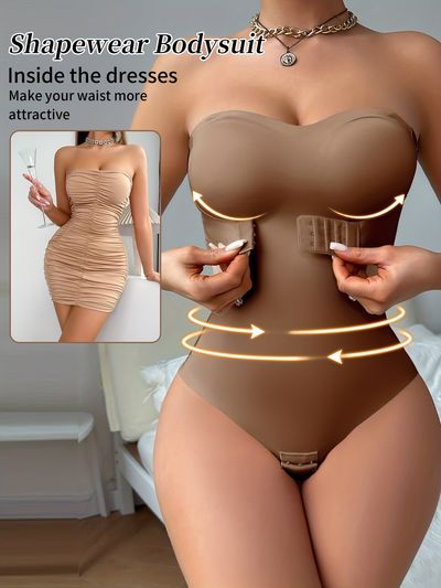 Front Buckle Bustier Shapewear